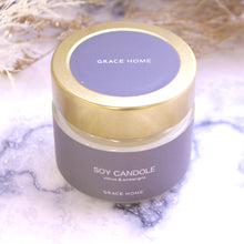 画像をギャラリービューアに読み込む, アロマキャンドル シトラスとアンバーの香り 【ソイキャンドル】
