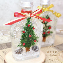 画像をギャラリービューアに読み込む, クリスマスツリー ハーバリウム 手作りキット