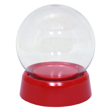 画像をギャラリービューアに読み込む, パウダー付き スノードーム(ねじ式) 手作りキット レッド