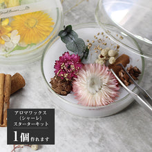 画像をギャラリービューアに読み込む, アロマワックスシャーレ 手作りキット カントリー