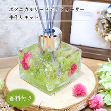 画像をギャラリービューアに読み込む, ボタニカルリードディフューザー 手作りキット グリーン
