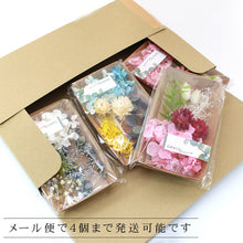 画像をギャラリービューアに読み込む, ドライフラワー 5種 詰め合わせ ブルー