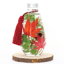 画像をギャラリービューアに読み込む, もみじ ハーバリウム 手作りキット ドロップ瓶