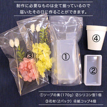 画像をギャラリービューアに読み込む, ハーバリウム 石鹸 手作りキット