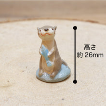 画像をギャラリービューアに読み込む, 苔テラリウムキット カワウソの防水フィギュア付きキット